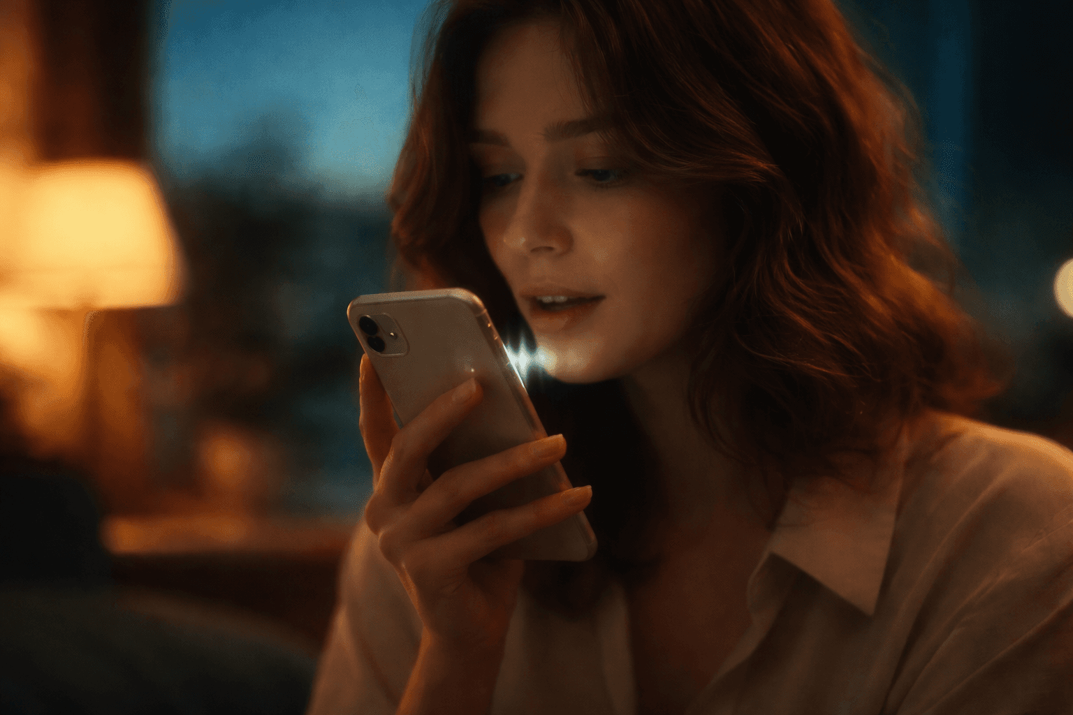 Writer dictating first drafts