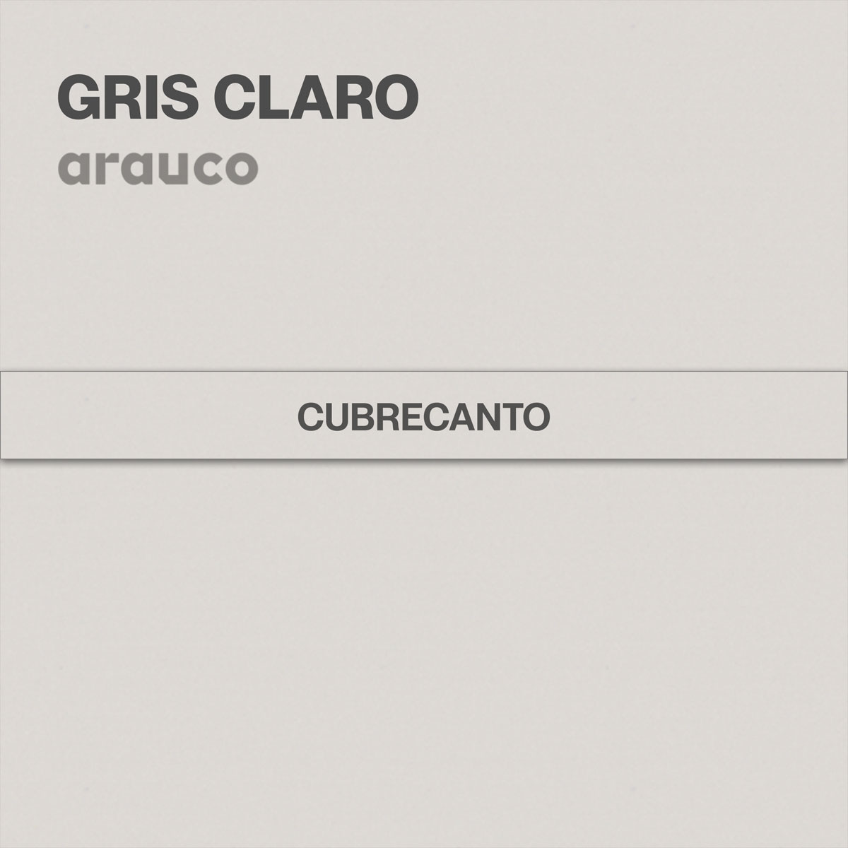 Rollo Cubrecantos Gris Claro