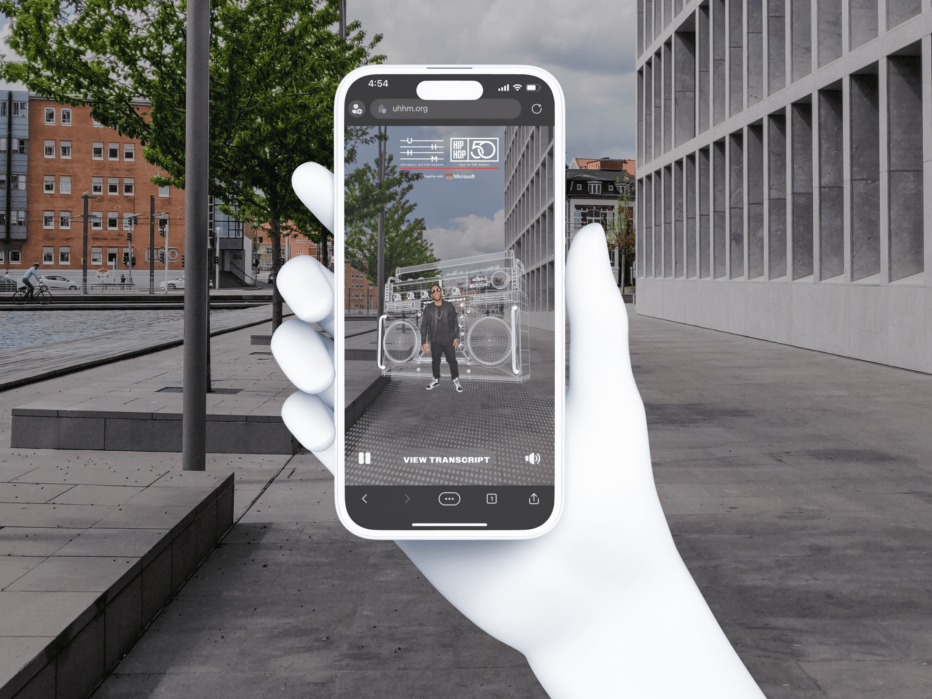 a cell phone leaning on a ledge