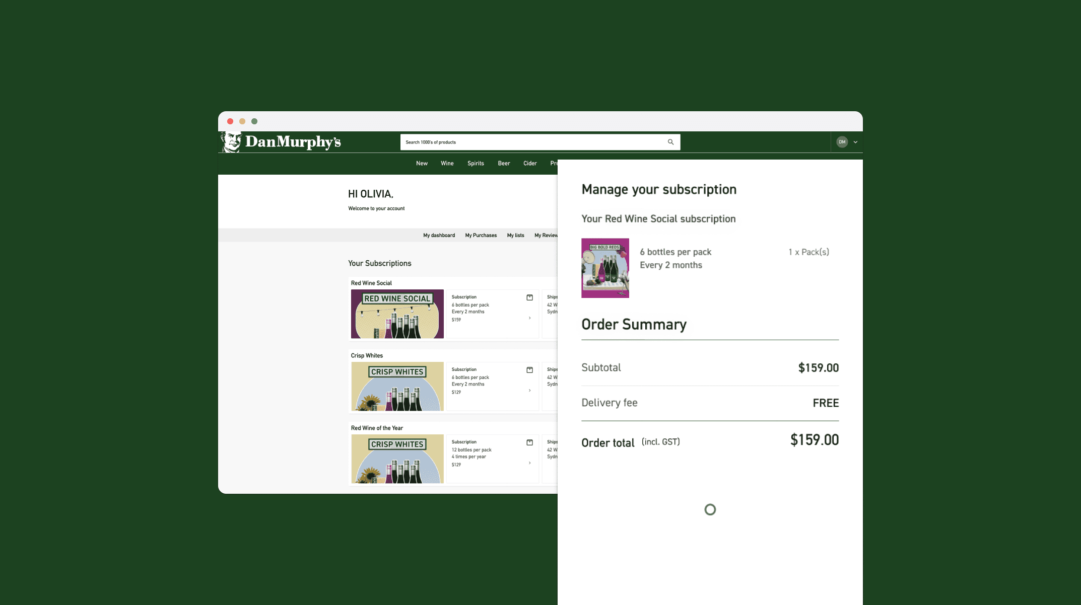 managing subscriptions