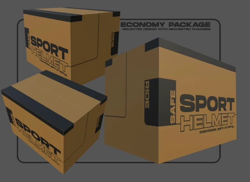 TVS Helmet Package Design