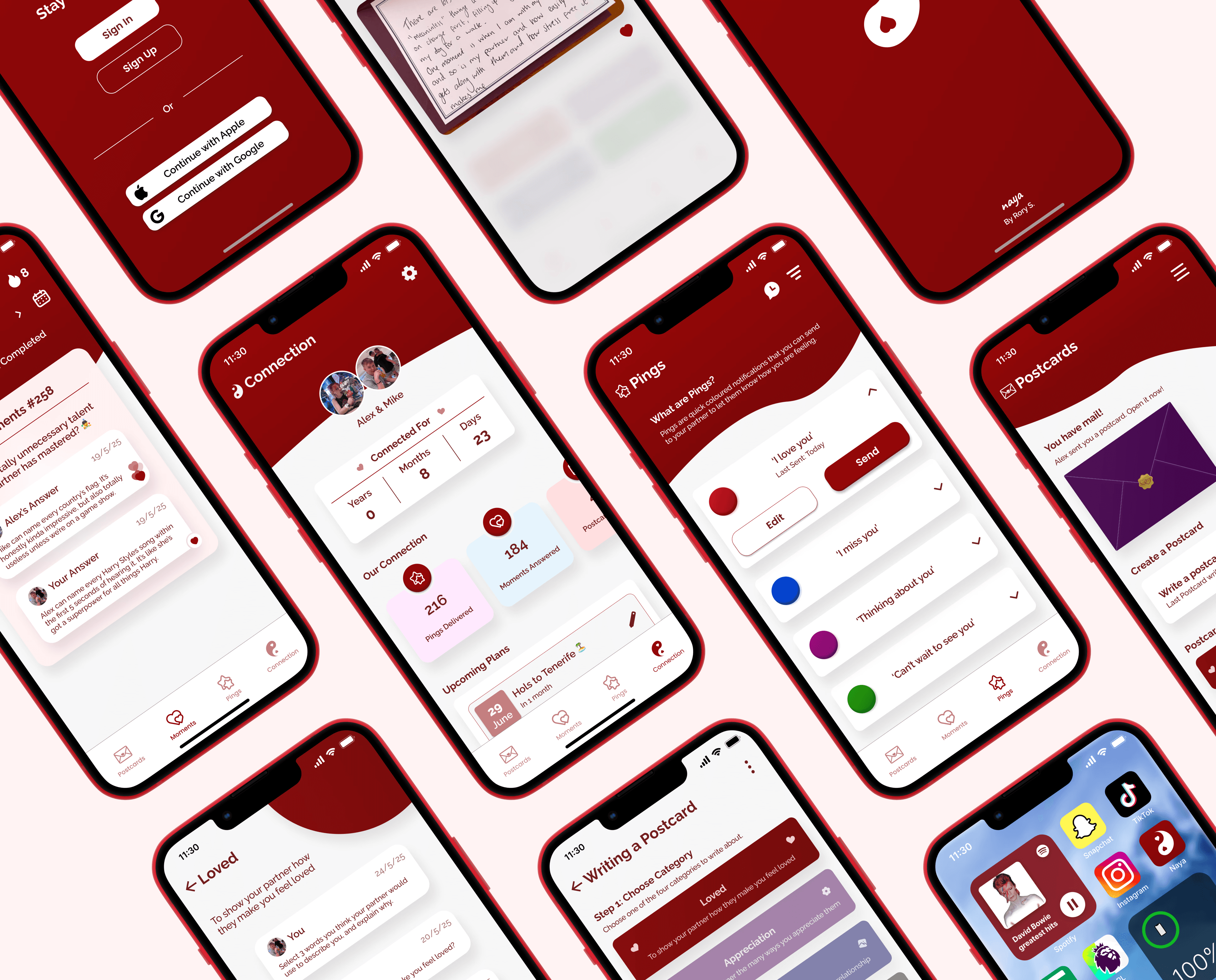 a cell phone on a table