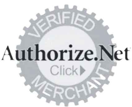 Authorize.Net verified merchant badge