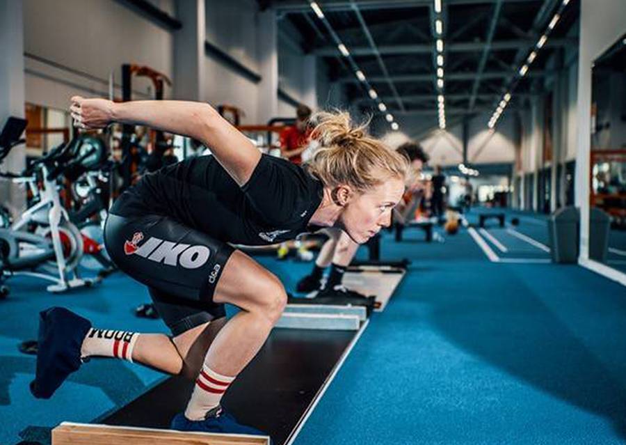 Trainen met een slideboard