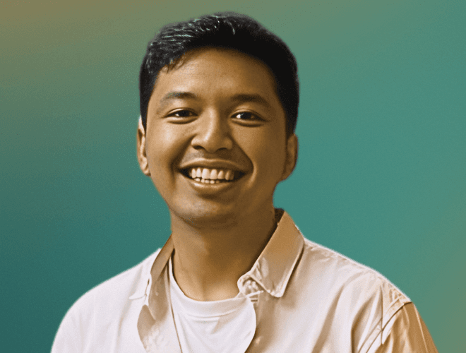 Portrait of portfolio creator