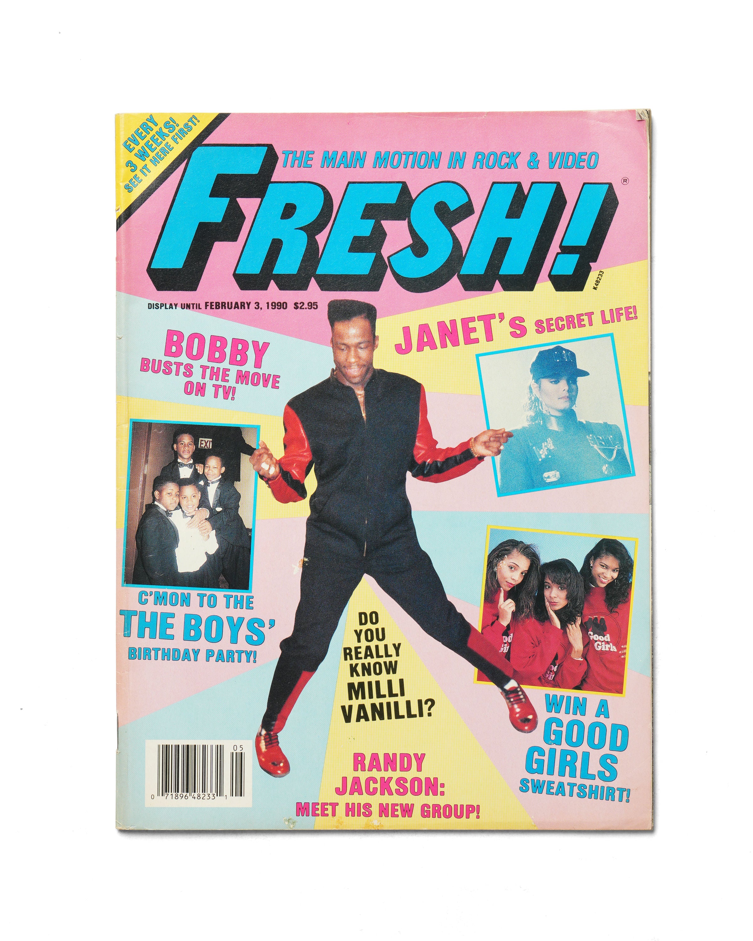 Fresh - January 1990 - Front Cover