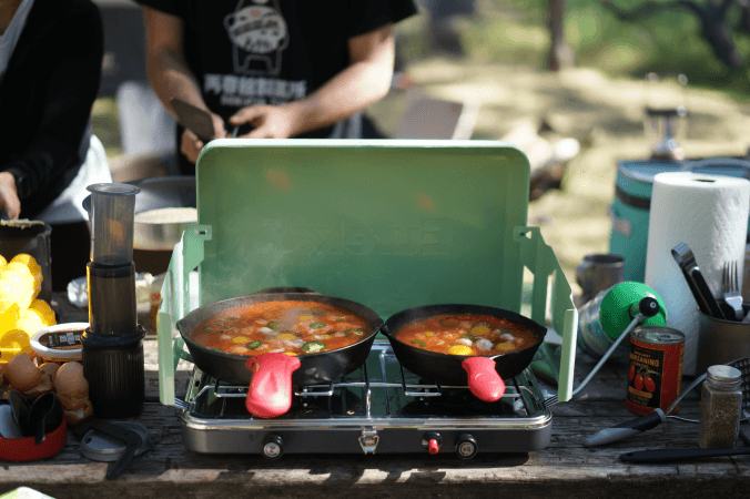 a person standing in front of a building