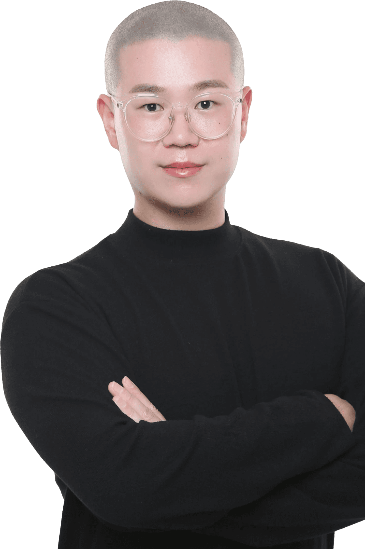 Man smiling