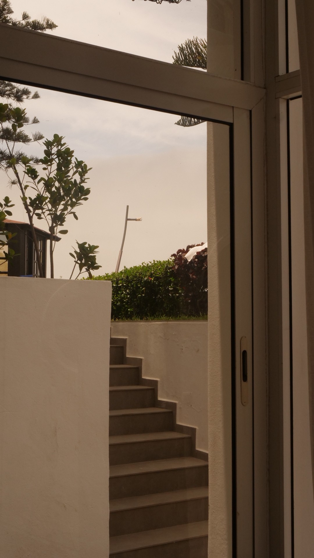 Vue sur le rez de jardin