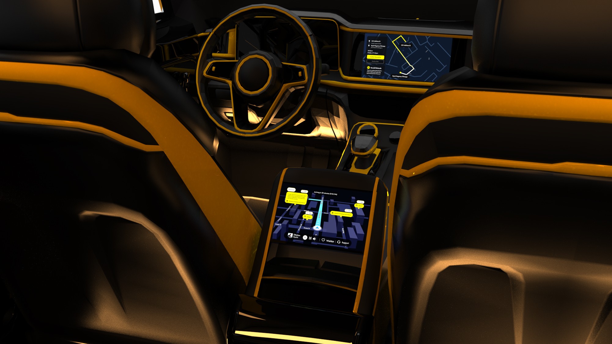 New Checker passenger view