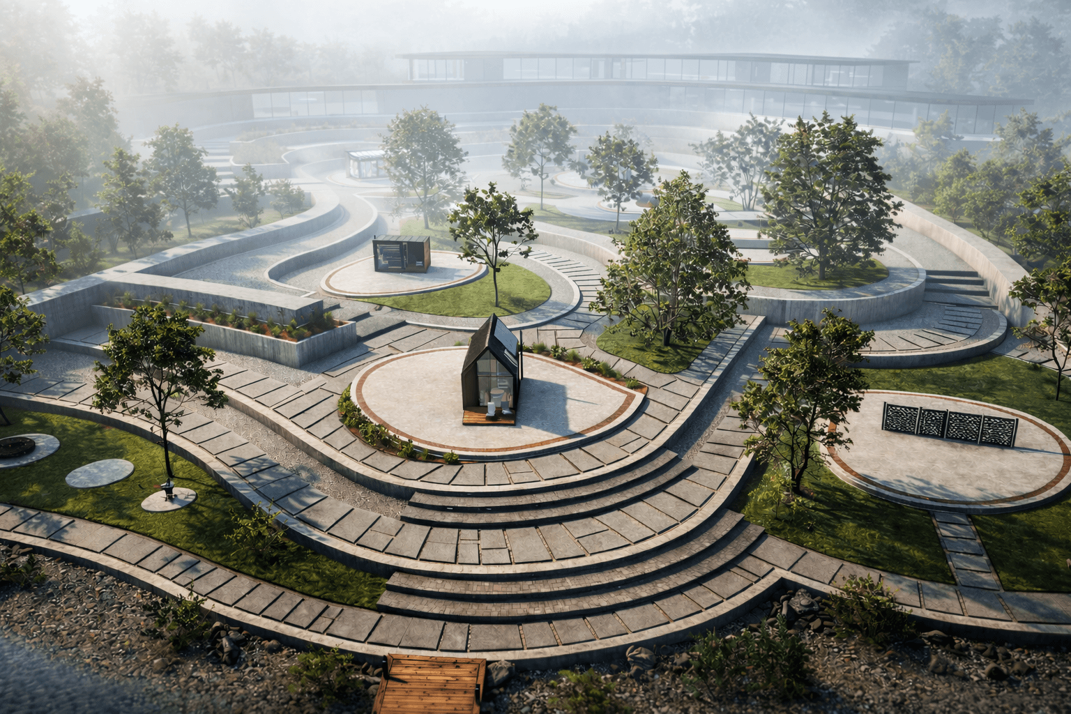 Houfek aplikace - vstup do haly