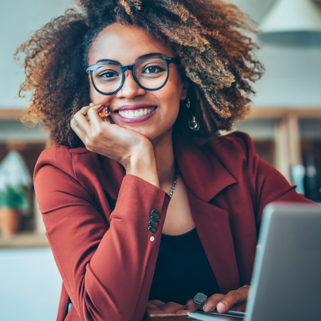 Person checking USCIS case status online, emphasizing the blog's focus on how to effectively track immigration applications.