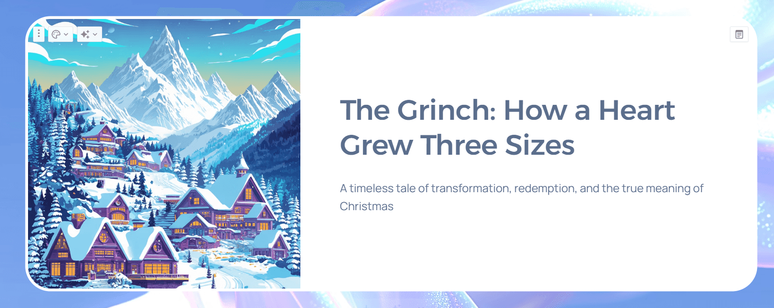 Gamma's Notion-style multi-format elements work better for documents than polished presentations
