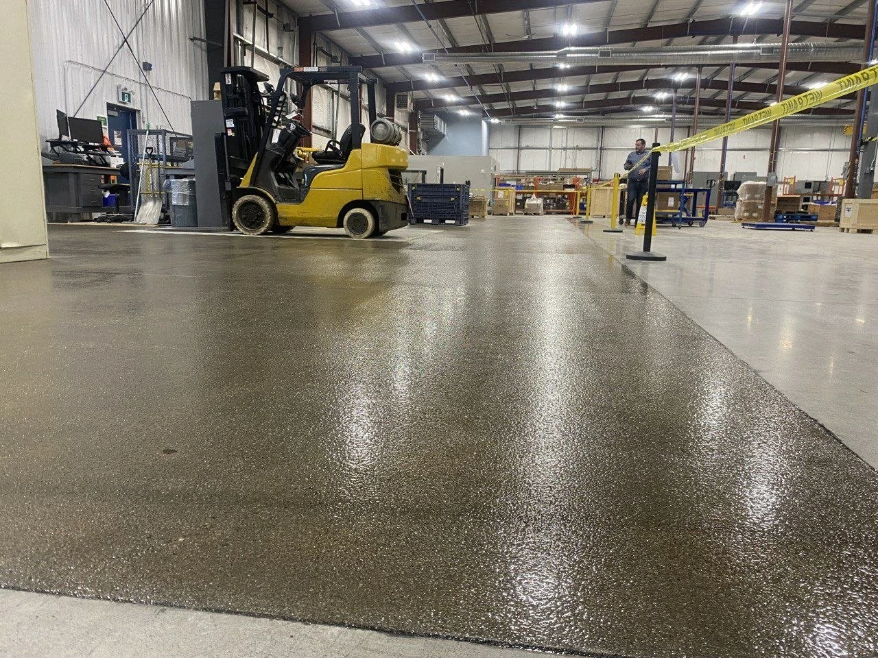 BFS parking & garage markings project