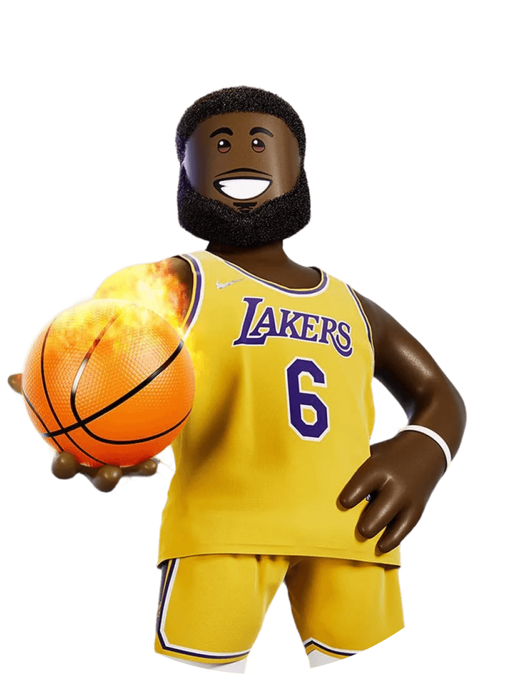Roblox Lakers basketball character 