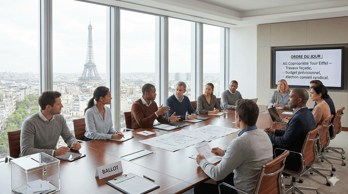 assemblée générale de copropriété