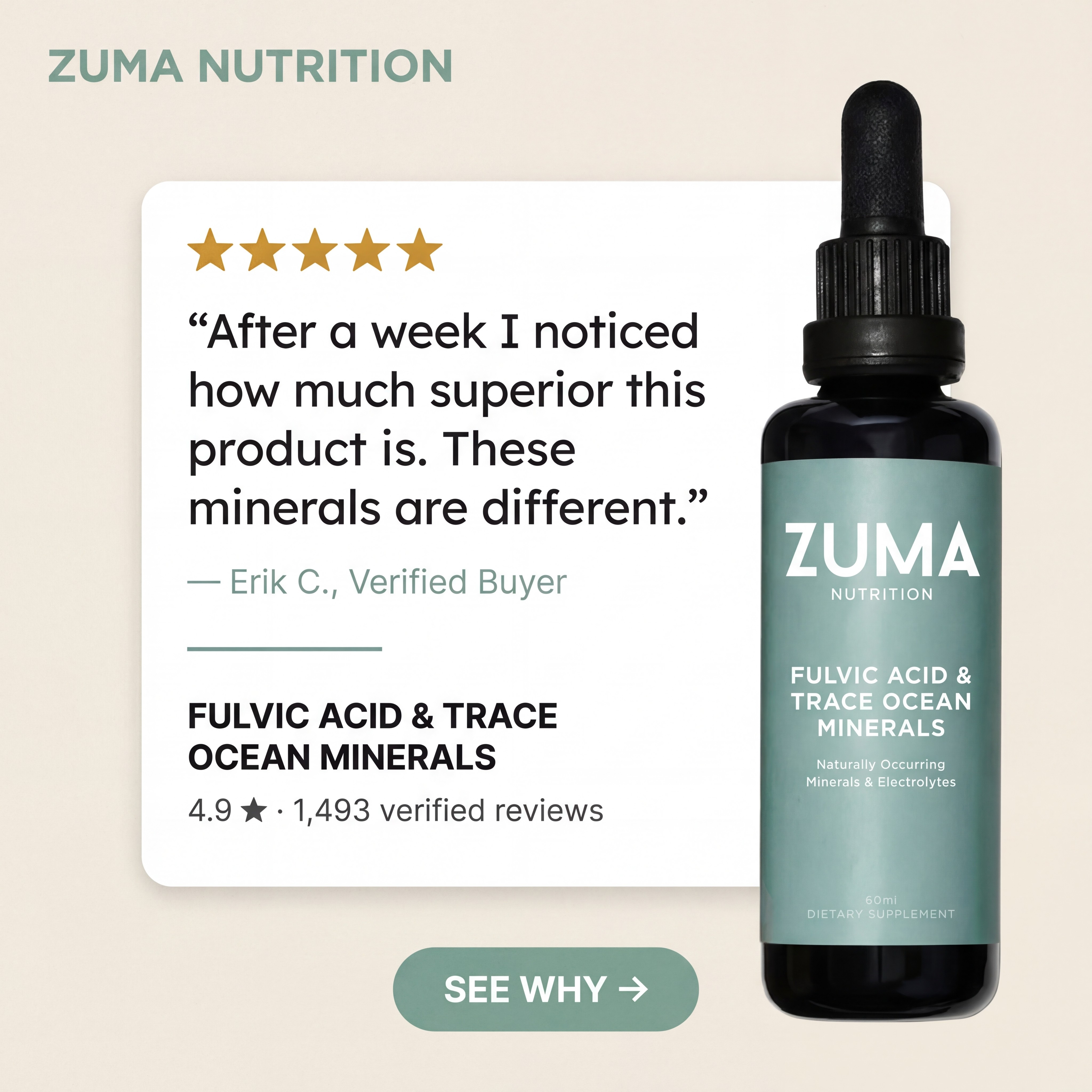 4.9 Stars. 1,493 Customers.