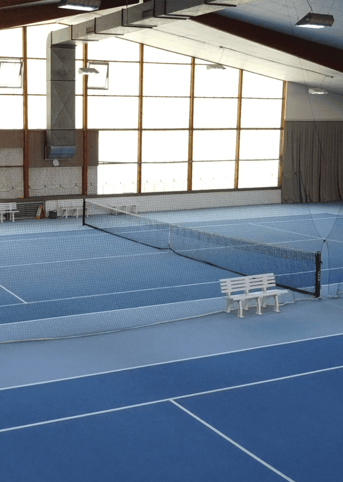 tennishalle überblick
