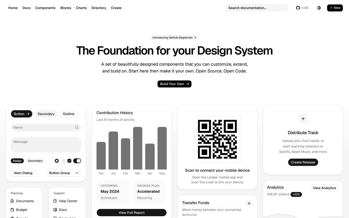 Best Dashboard UI Kit with shadcn/ui