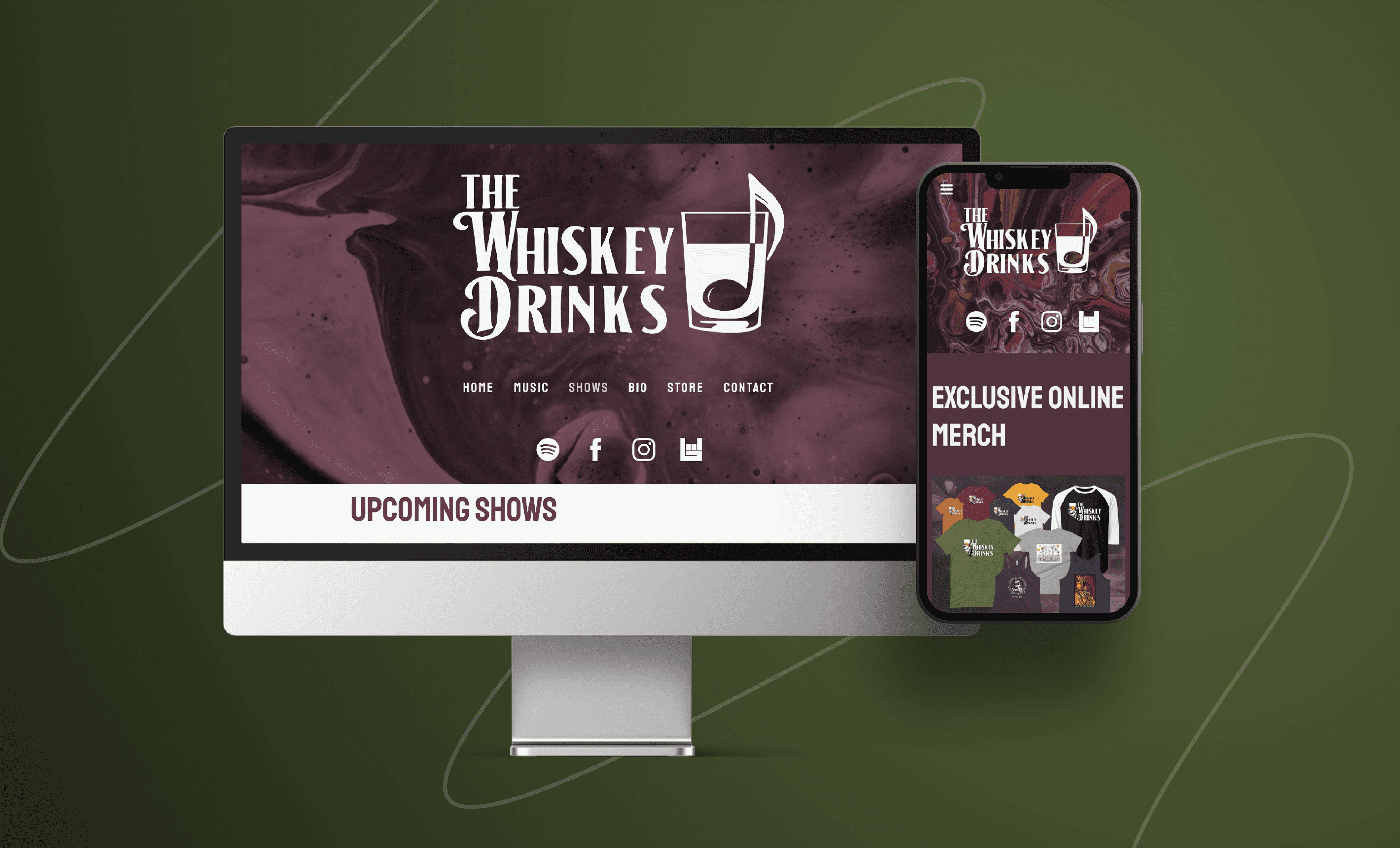 Preview of screens for Responsive Web Design