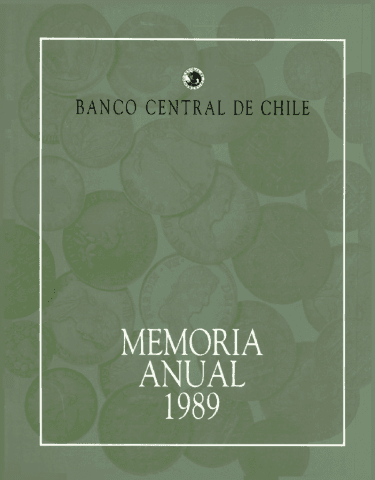 Banco Central de Chile. Memoria Anual 1989