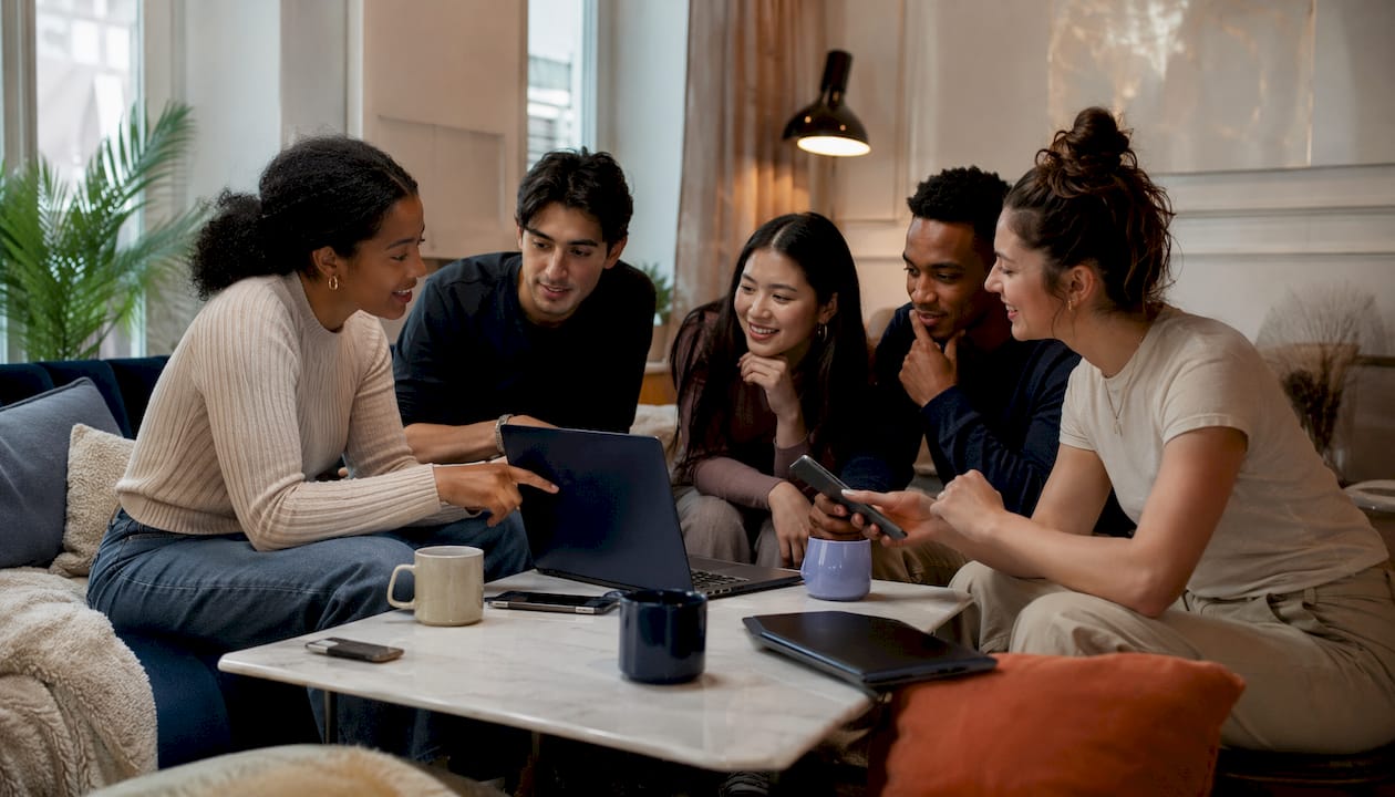 Group planning fitness app promotion campaign