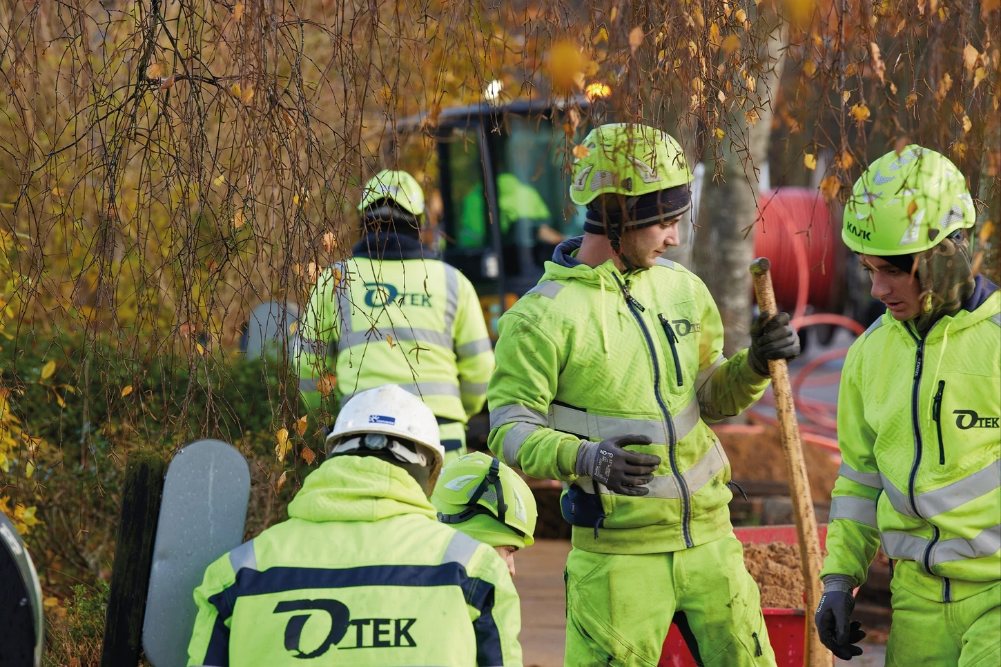Entreprenør hold team