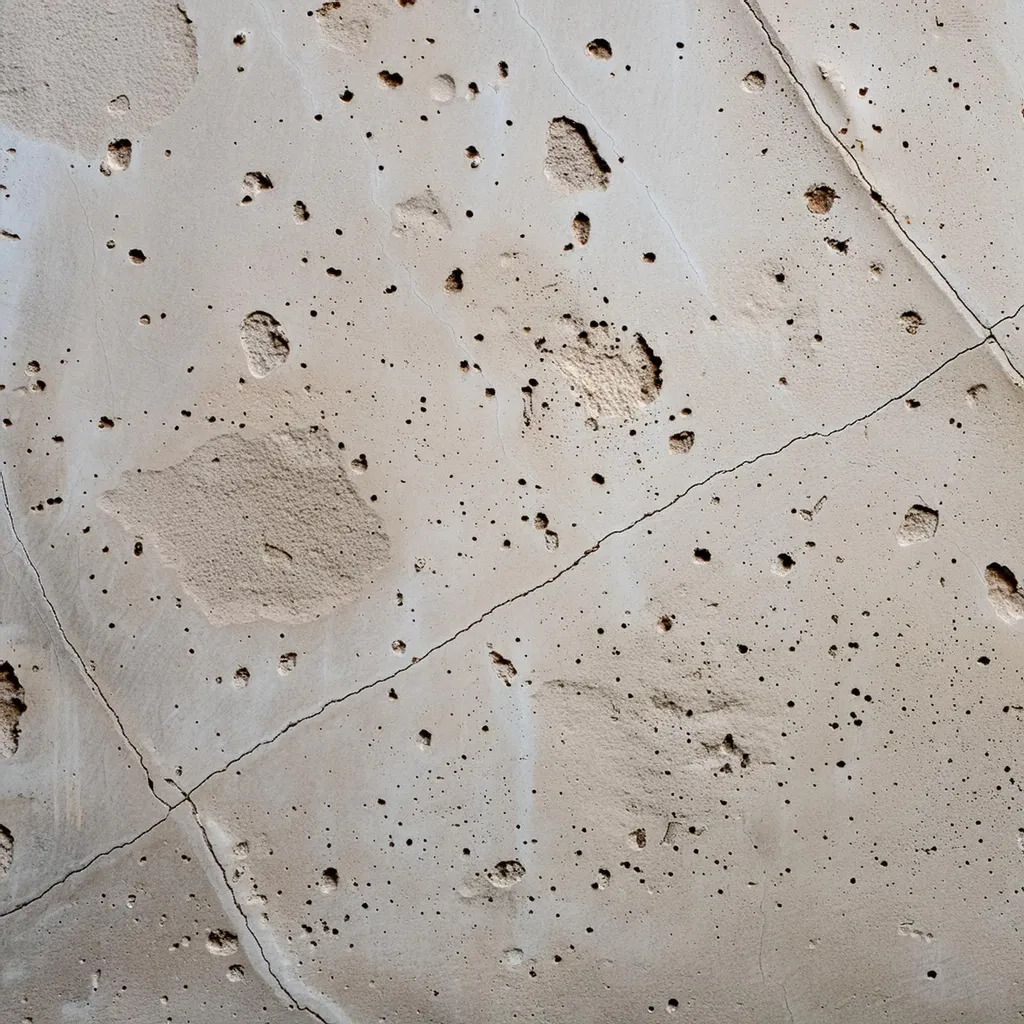 Close up of clean concrete