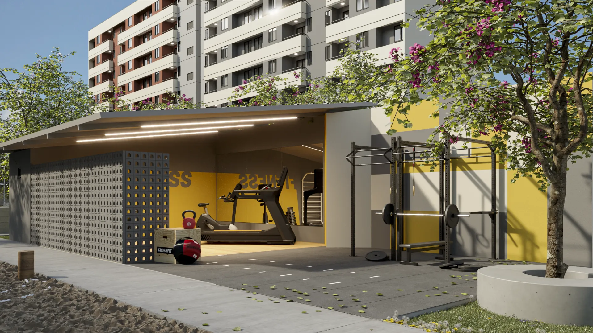 Espaço crossfit