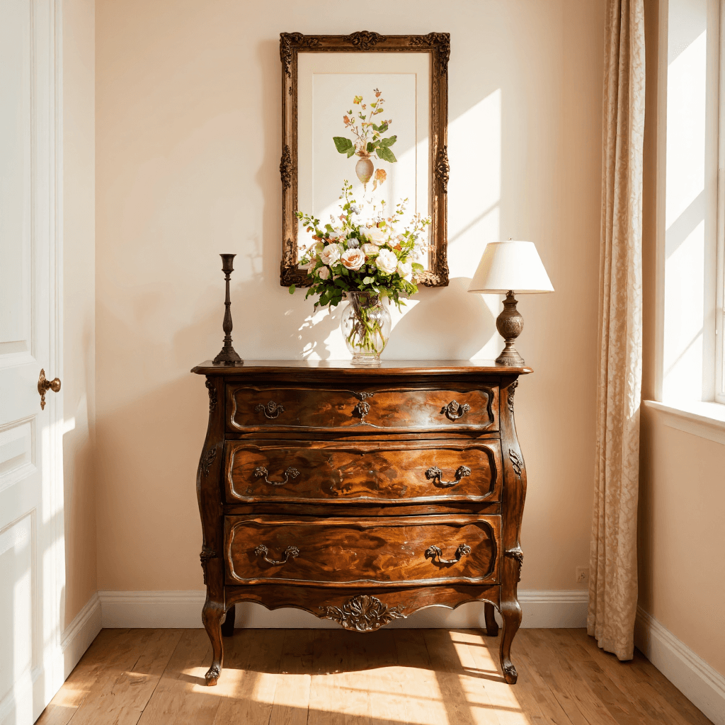 product photography of Home Furniture - Vintage-style Dresser