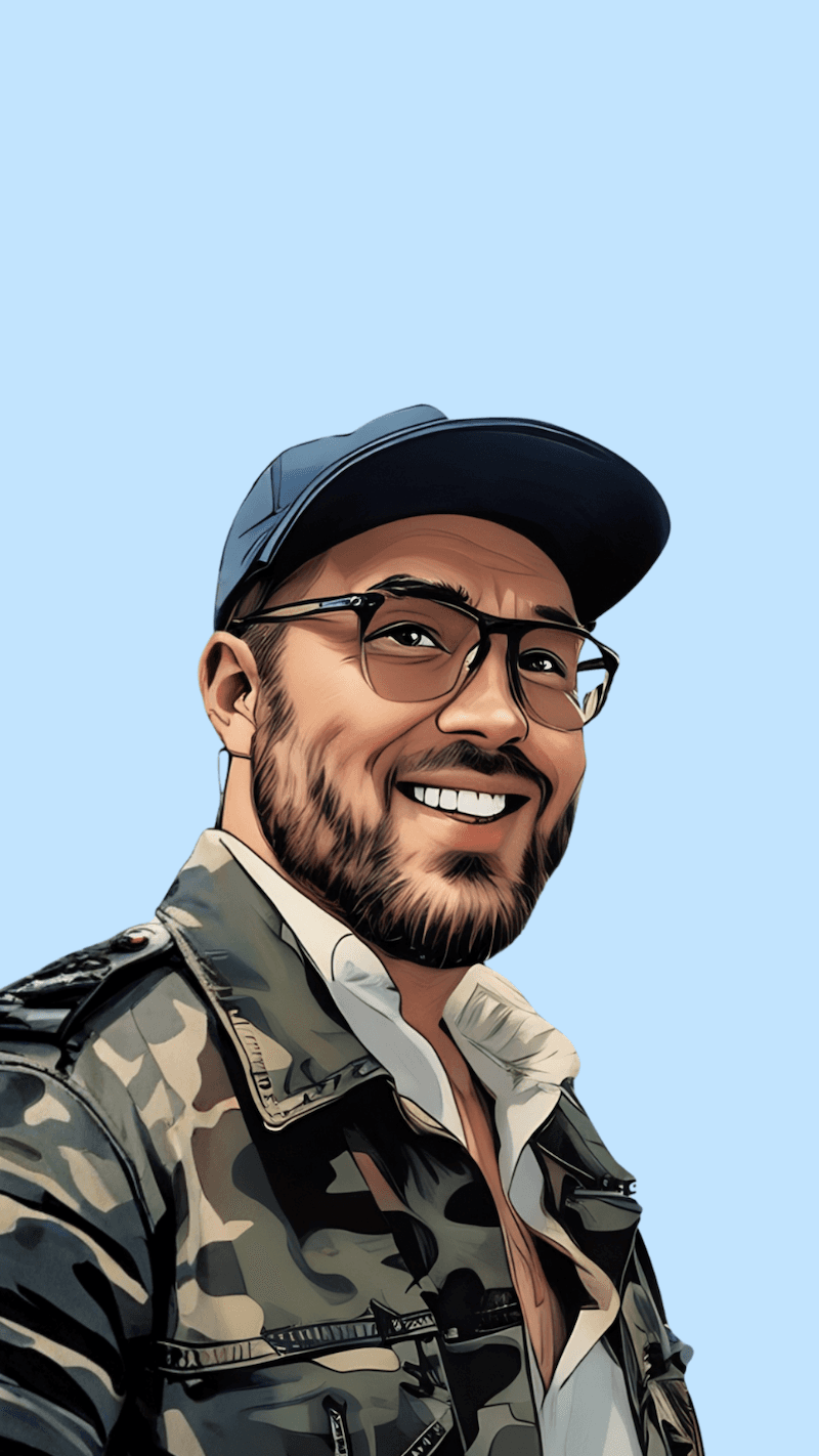 A portrait of a businessman