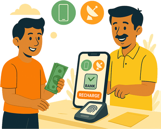 Mobile and dth recharge