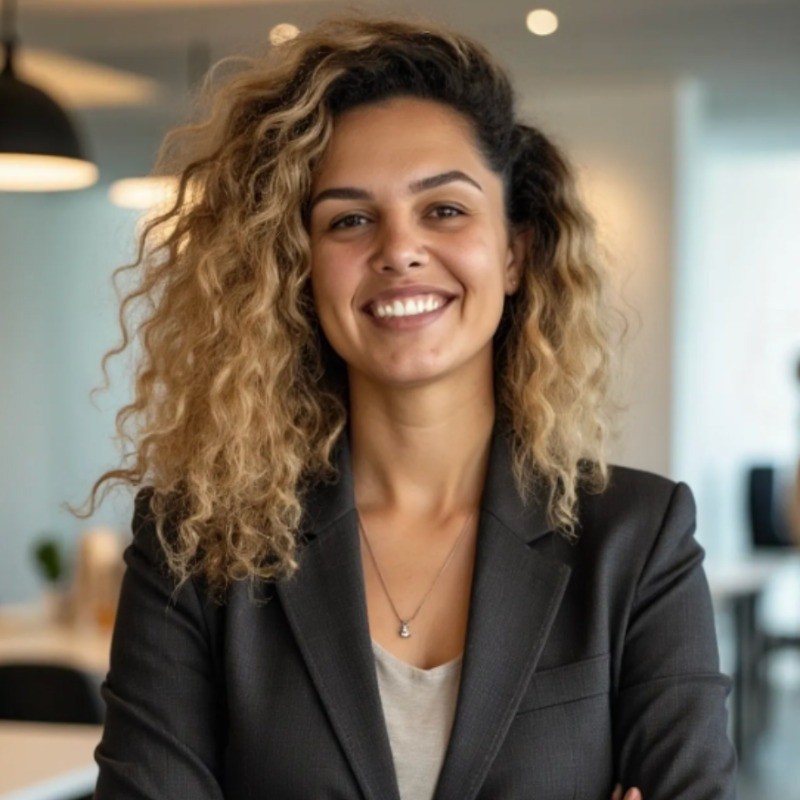 Ana Luiza Marcolina é especialista em vendas e marketing digital, é Founder e Chief Revenue Officer (CRO) da LaunchPad Influencers