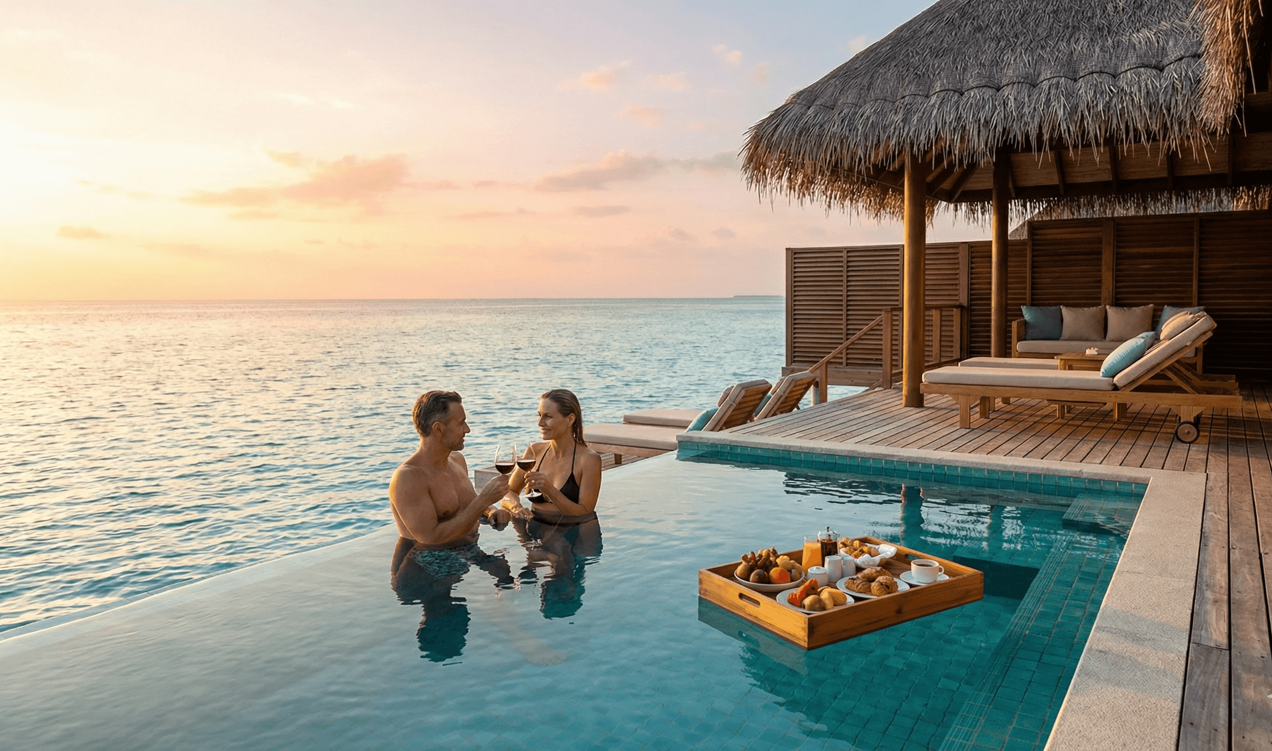 Layered angular shape in dark teal