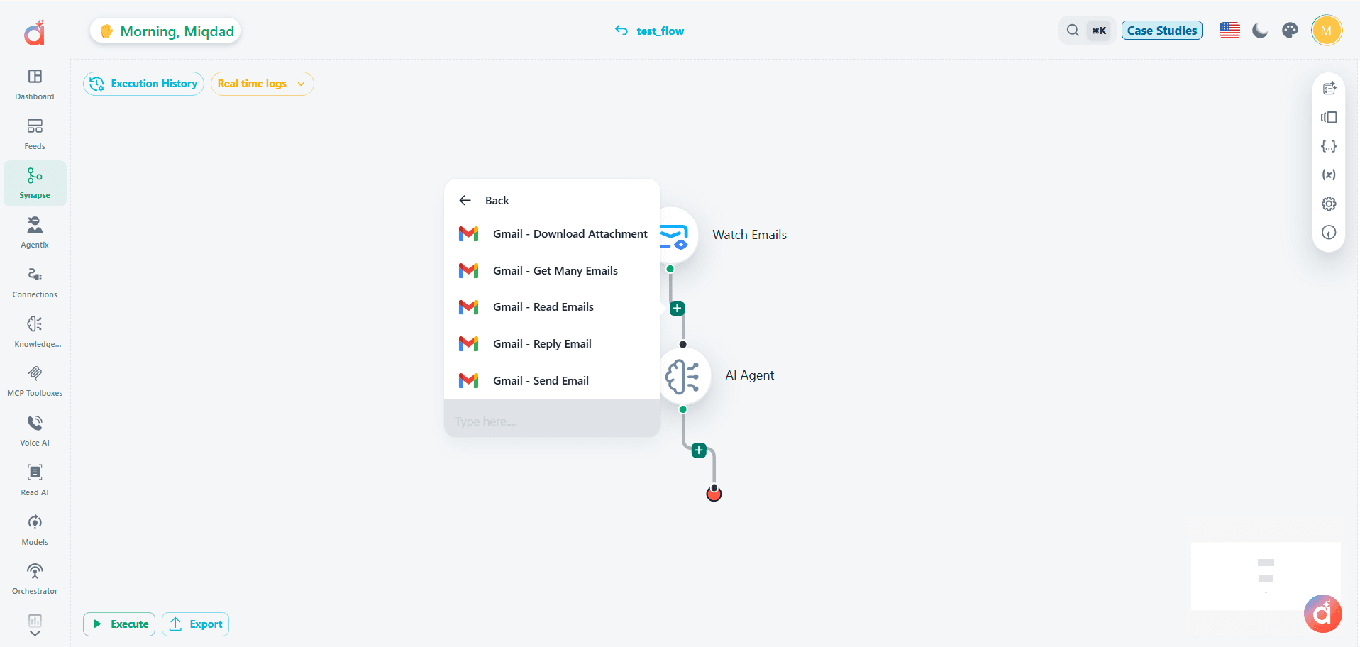 AIRA Hyperautomation product screenshot
