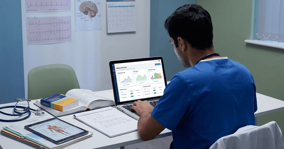 Cover: UKMLA 2026: Build an Adaptive AKT and CPSA Prep Plan with Oncourse AI