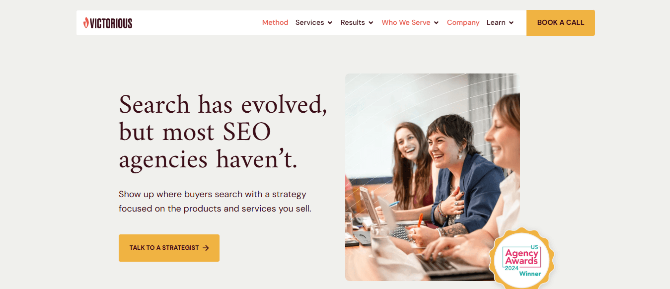 victorious - Technical SEO Agencies