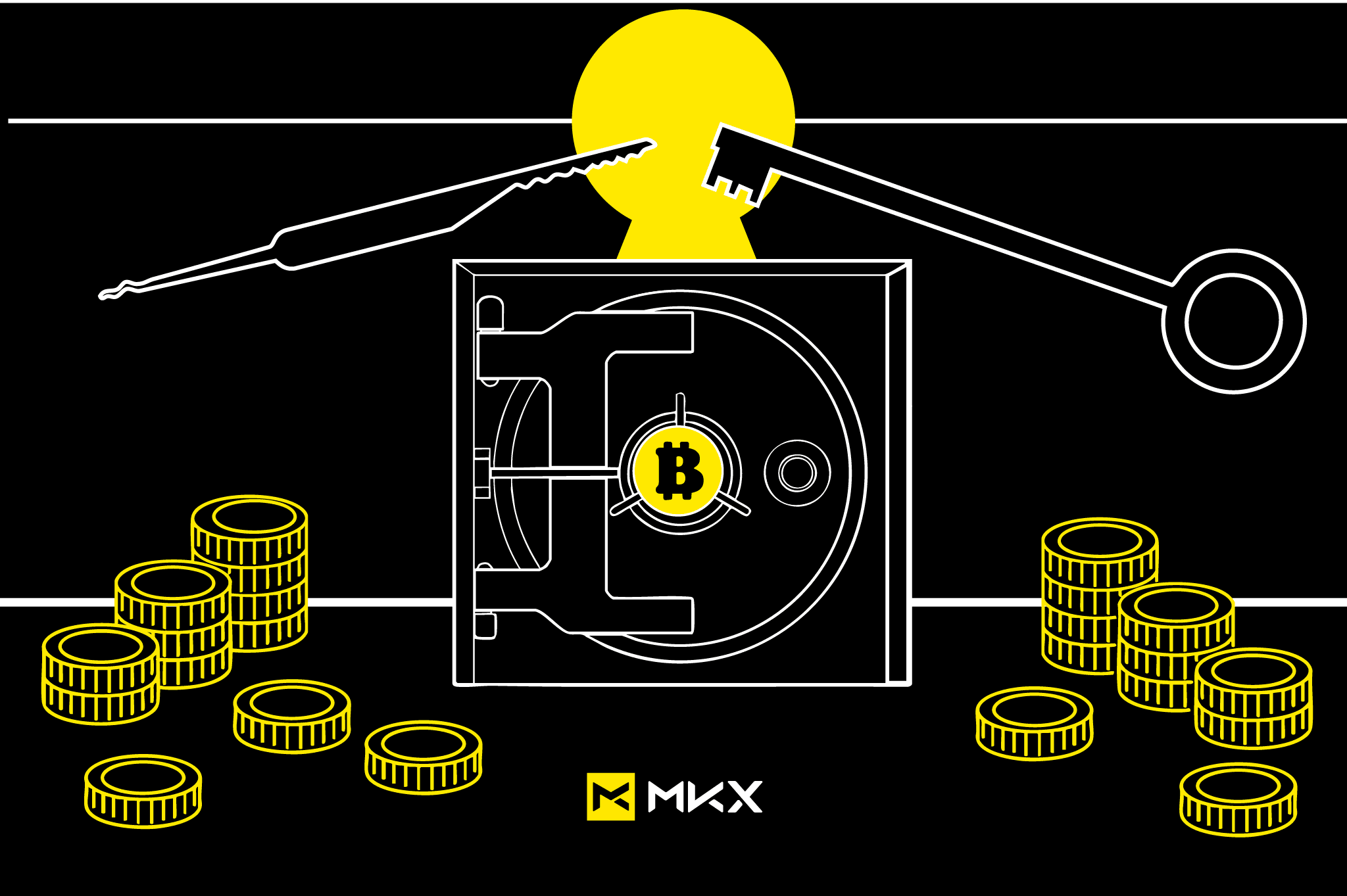 a close up of a pile of crypt coins