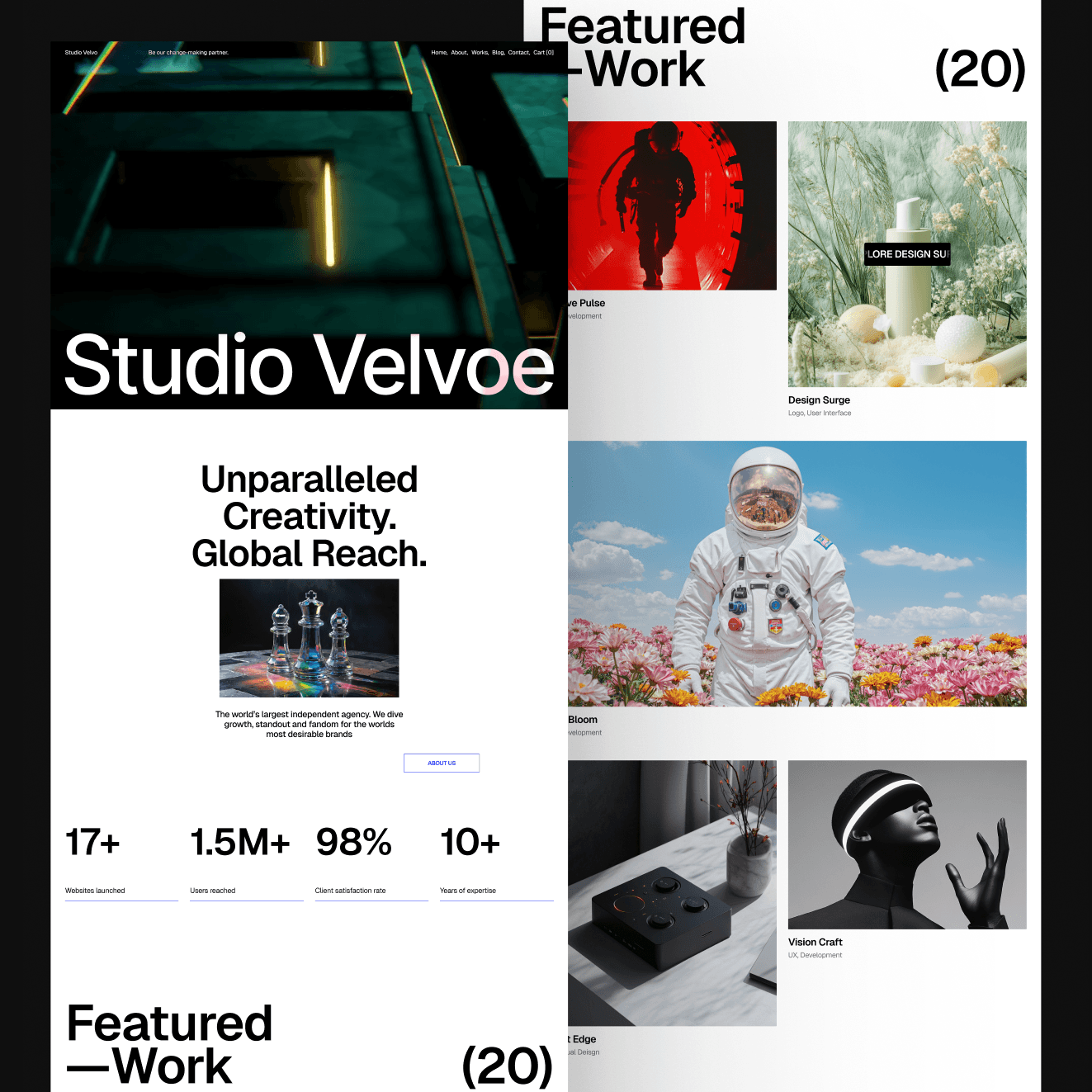 framer marketing agency template