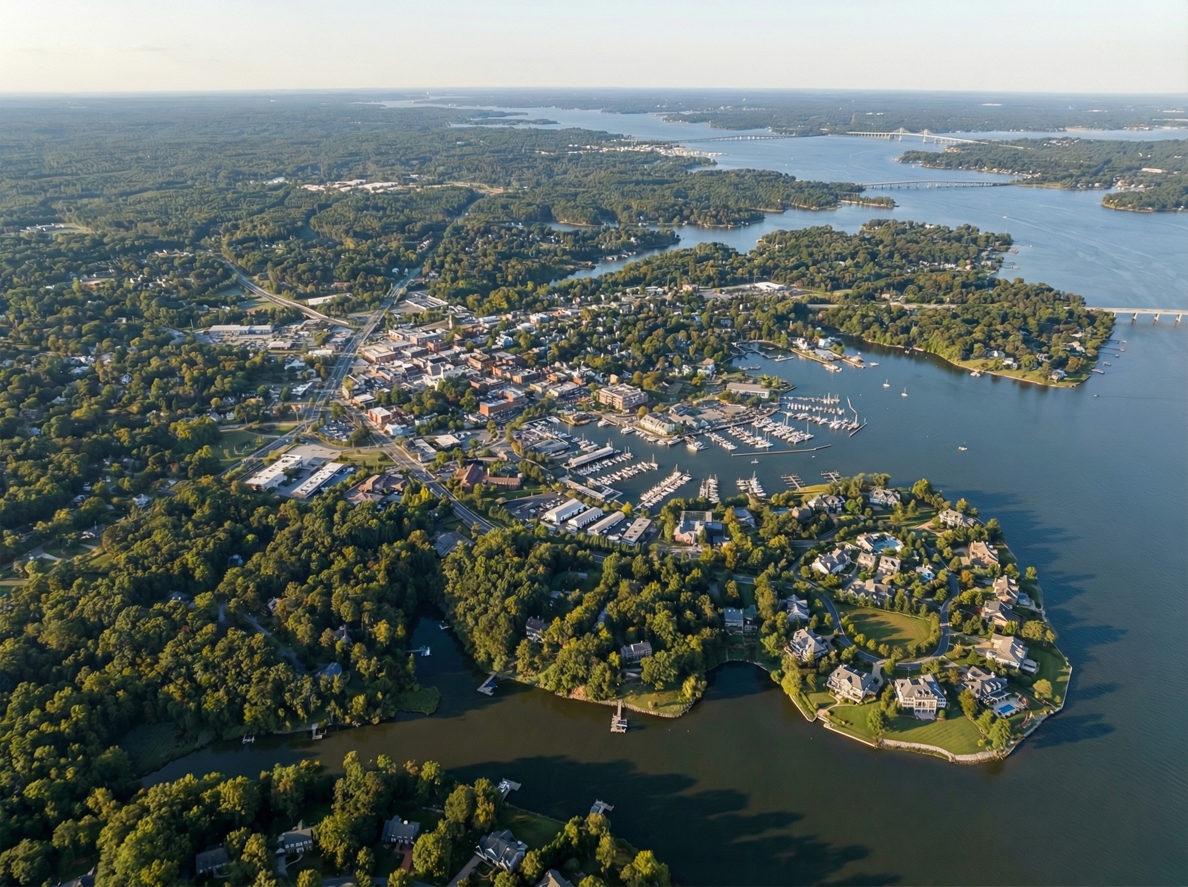 Kitchen inside of a home in Anne Arundel County, MD