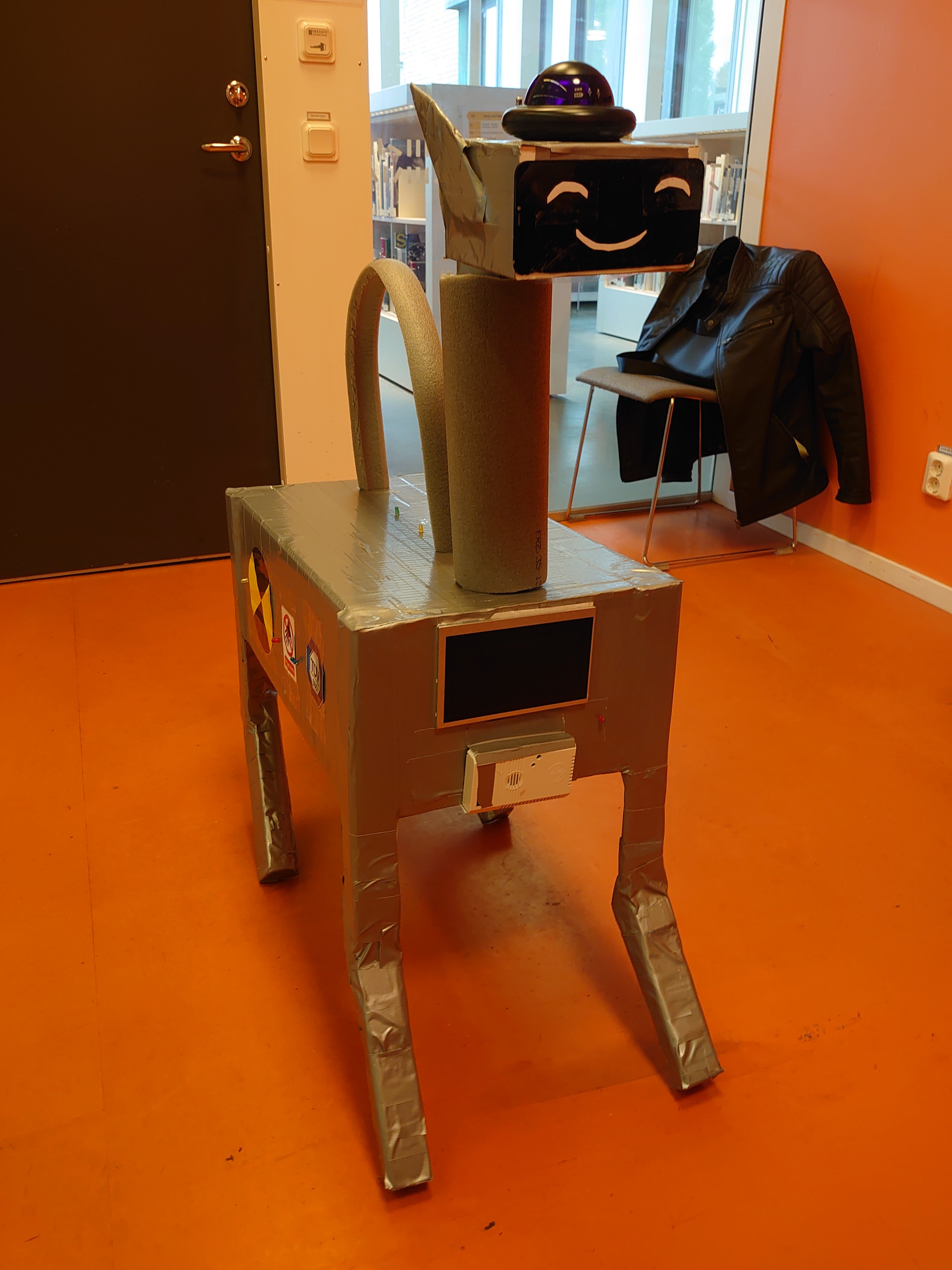 a cell phone on a bench