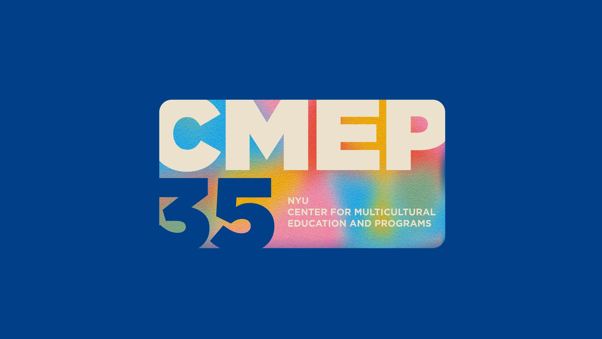 CMEP 35th Branding–Color Selection  Early Adobe Photoshop Mock Up