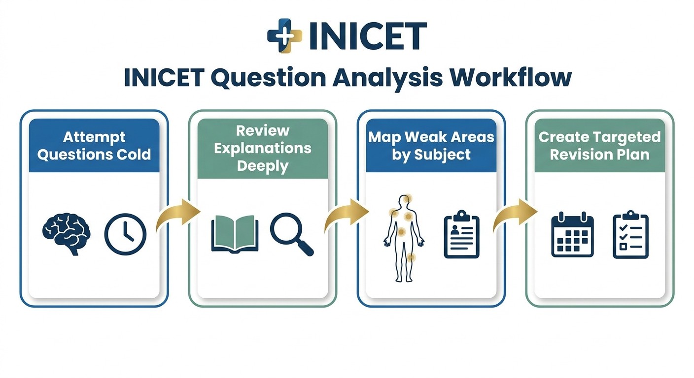 INICET Question Bank Analysis Workflow