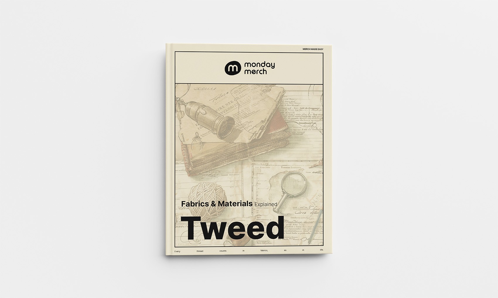 Monday Merch Fabrics and Materials Book Tweed