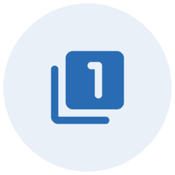 One decision at a time icon