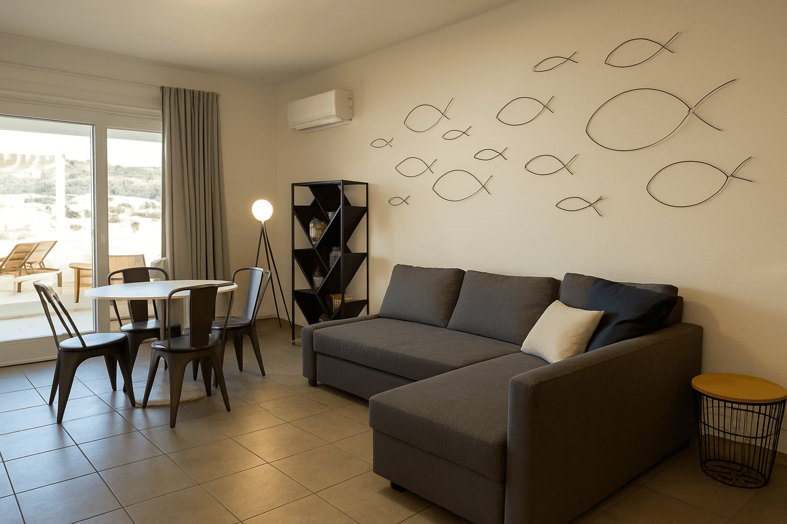 salone trilocale superior