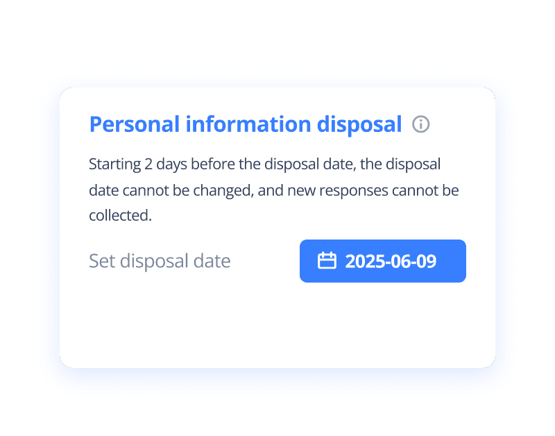 Two chat message boxes with text, one containing a prompt and the other showing a response, themed in blue.