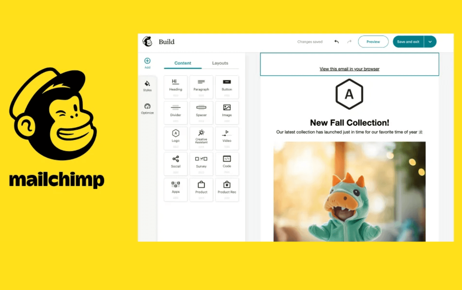 Mailchimp for email management&nbsp;