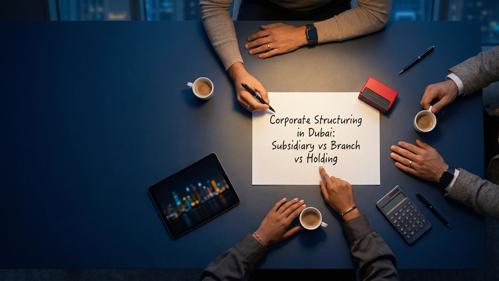 Corporate Structuring in Dubai: Subsidiary vs Branch vs Holding