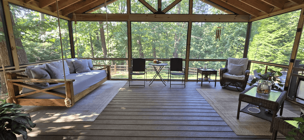 Full Deck Construction by american craftsman